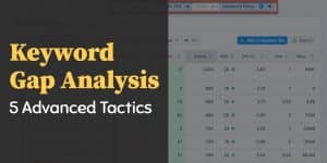Keyword Gap Analysis